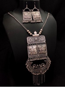 Oxidized Jewelry Set